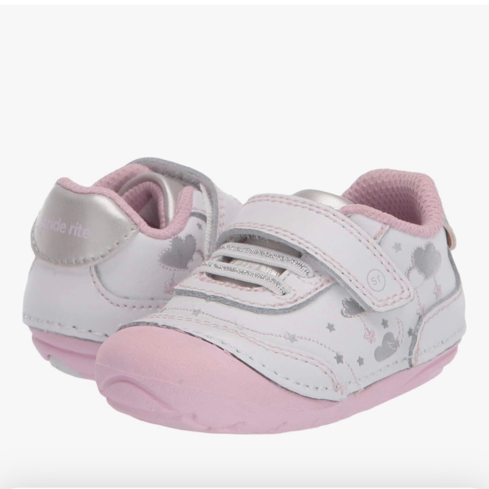 Stride Rite Baby Girl Size 6X-Wide toddler